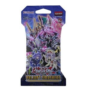 Yu-Gi-Oh! Yugioh Tcg -Valiant Smashers Blister Pack New Factory Sealed x1